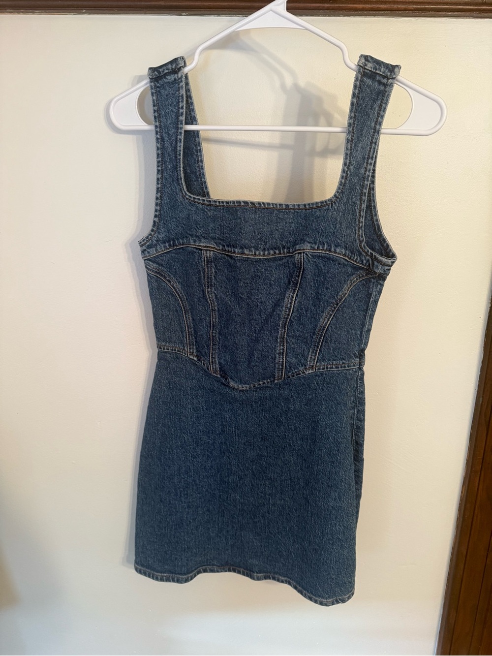 Reformation Denim Mini Dress